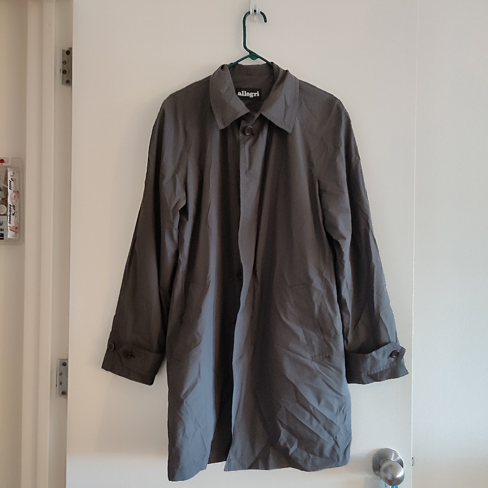 EUC Allegri Italy Men's Travel Trench Coat